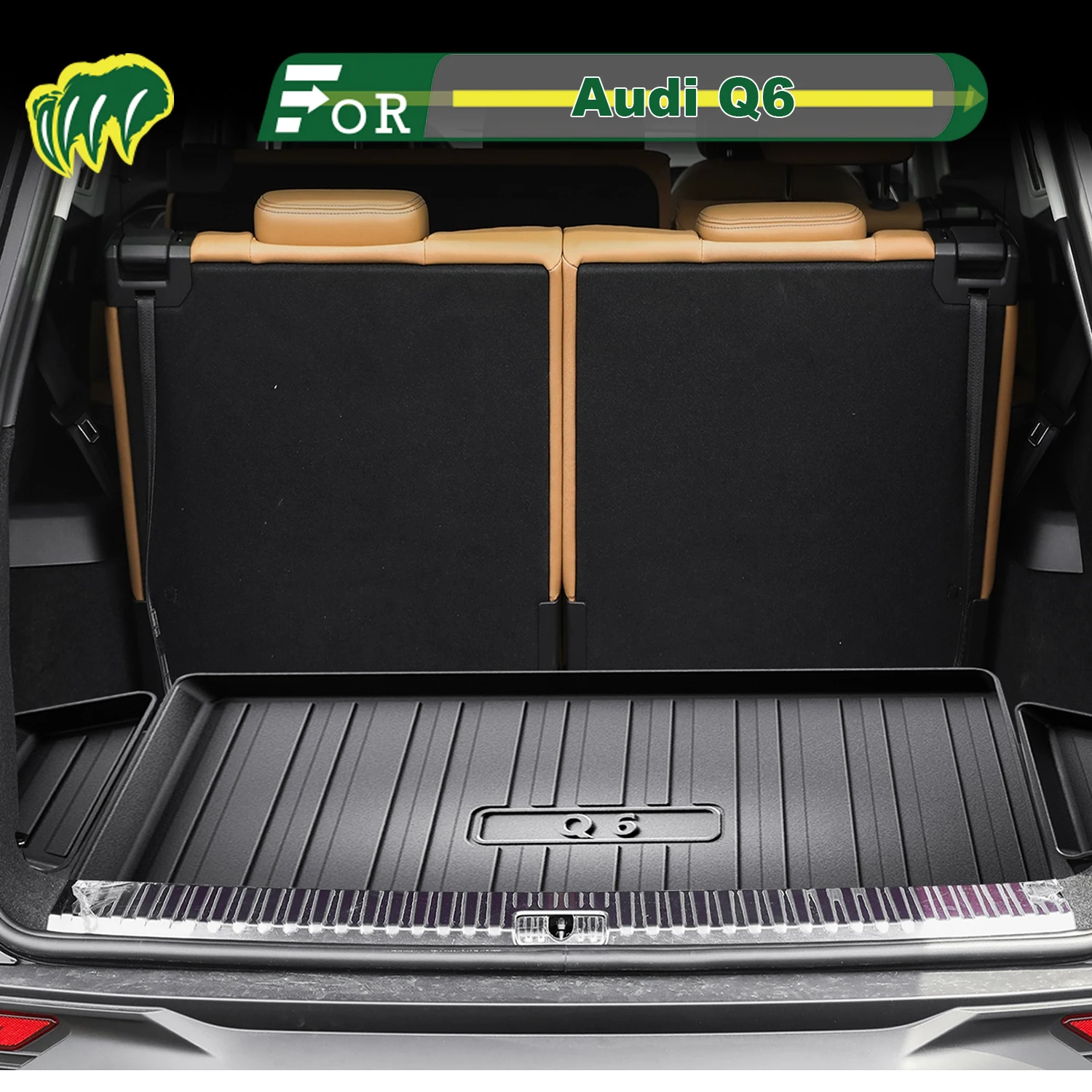 For Audi Q6 Q6L e-tro 2022-2026 TPE Custom Fit Car Trunk Mat All Season Cargo Mat 3D Shaped Trunk Liner Rear Trunk Mat
For Audi Q6 Q6L e-tro 2022-2026 TPE Custom Fit Car Trunk Mat All Season Cargo Mat 3D Shaped Trunk Liner Rear Trunk Mat