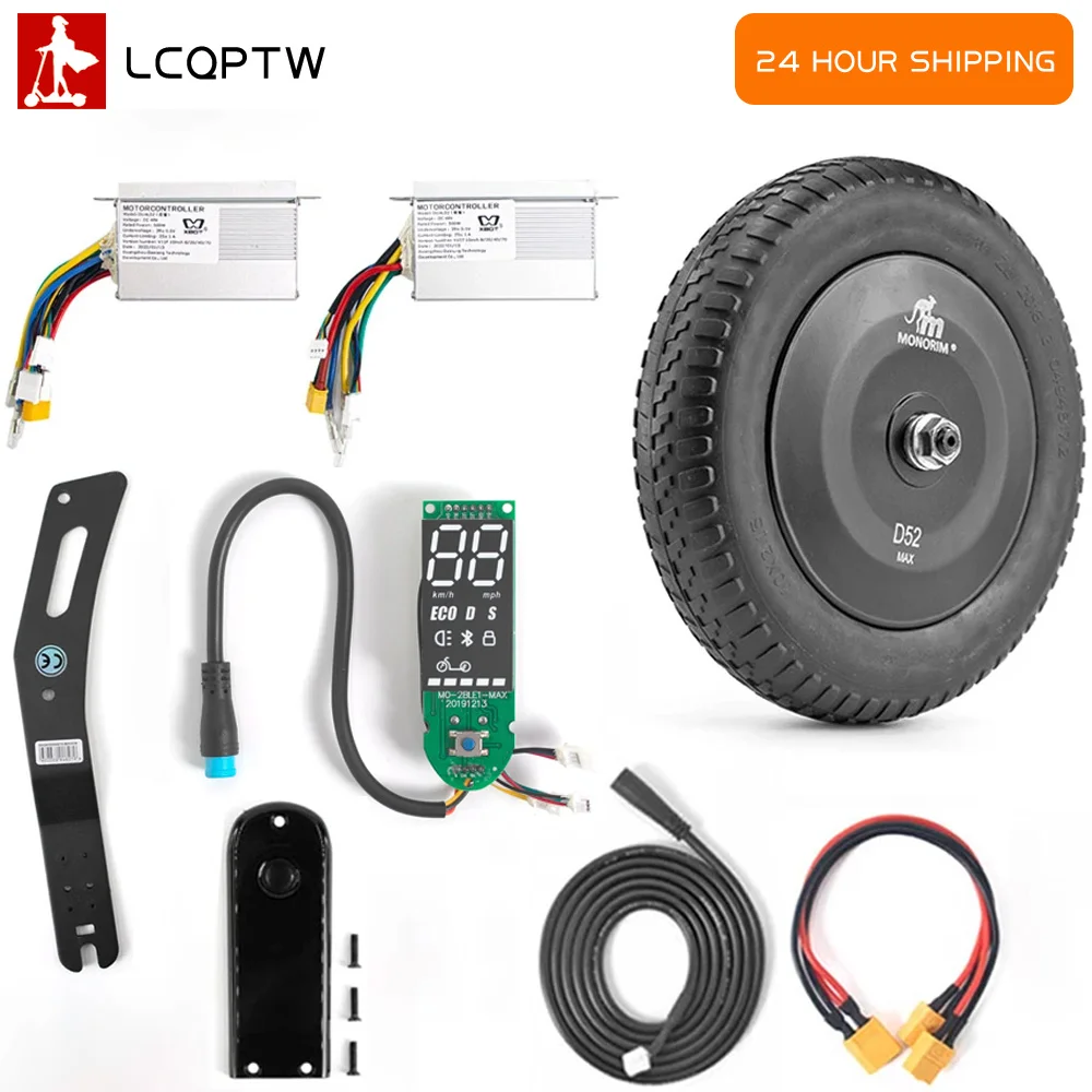 Monorim Used Baisc on U5 Kit Upgraded to be AWD 1000W 48V High Power Motor For Ninebot Max G30 E-Scooter Modified Spare Parts
Monorim Used Baisc on U5 Kit Upgraded to be AWD 1000W 48V High Power Motor For Ninebot Max G30 E-Scooter Modified Spare Parts