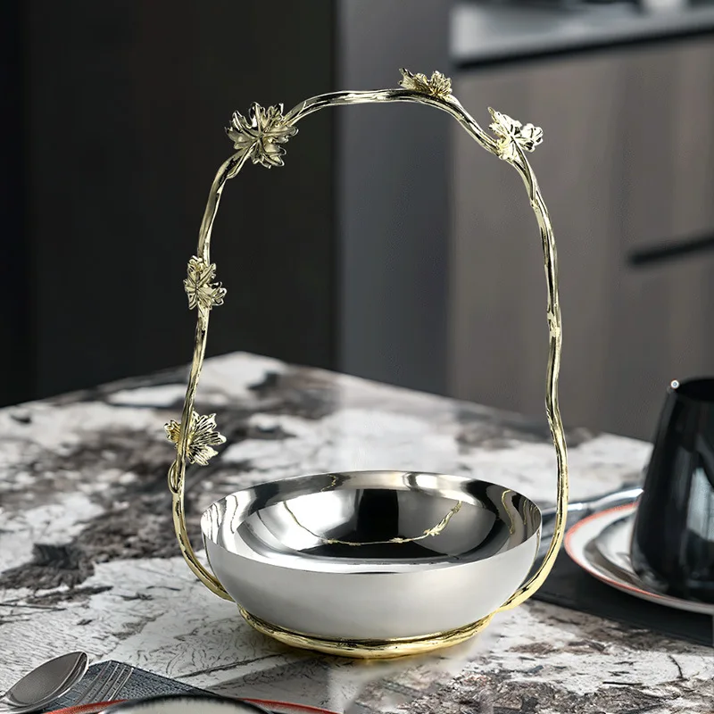 Zml stainless steel tray decorations - sample room coffee table fruit plate - living room, dining room, and tabletop organizer
Zml stainless steel tray decorations - sample room coffee table fruit plate - living room, dining room, and tabletop organizer
