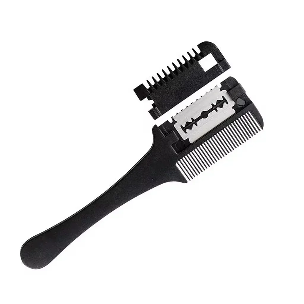 Portable Hair Clipper Hair Thinning Comb Old-fashioned Stainless Steel Double Edge Blade Salon Home Use Self Cutting Bang Tools
Portable Hair Clipper Hair Thinning Comb Old-fashioned Stainless Steel Double Edge Blade Salon Home Use Self Cutting Bang Tools