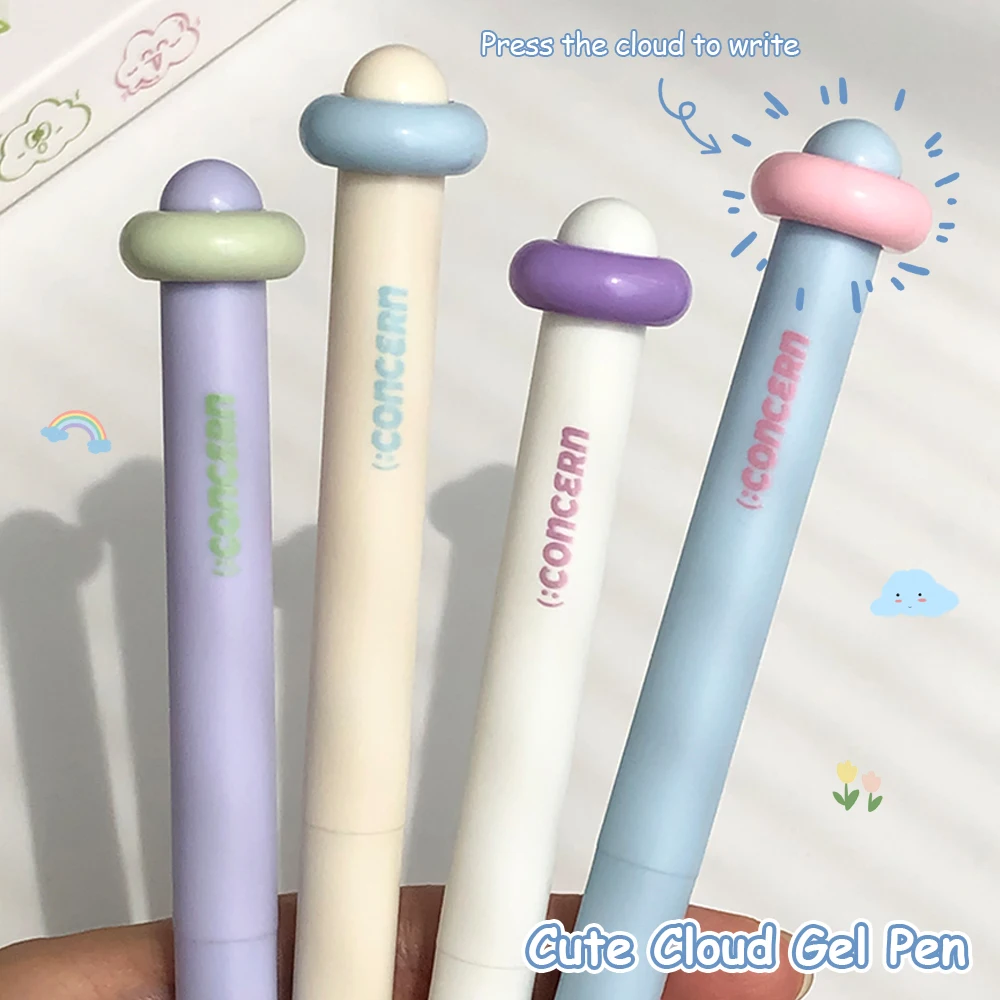 4 шт. милая гелевая ручка с облаком 0,5 мм, креативная минималистичная быстросохнущая ручка для подписи CS, ударопрочный наконечник, уникальный дизайн с блокировкой цветов
4 шт. милая гелевая ручка с облаком 0,5 мм, креативная минималистичная быстросохнущая ручка для подписи CS, ударопрочный наконечник, уникальный дизайн с блокировкой цветов