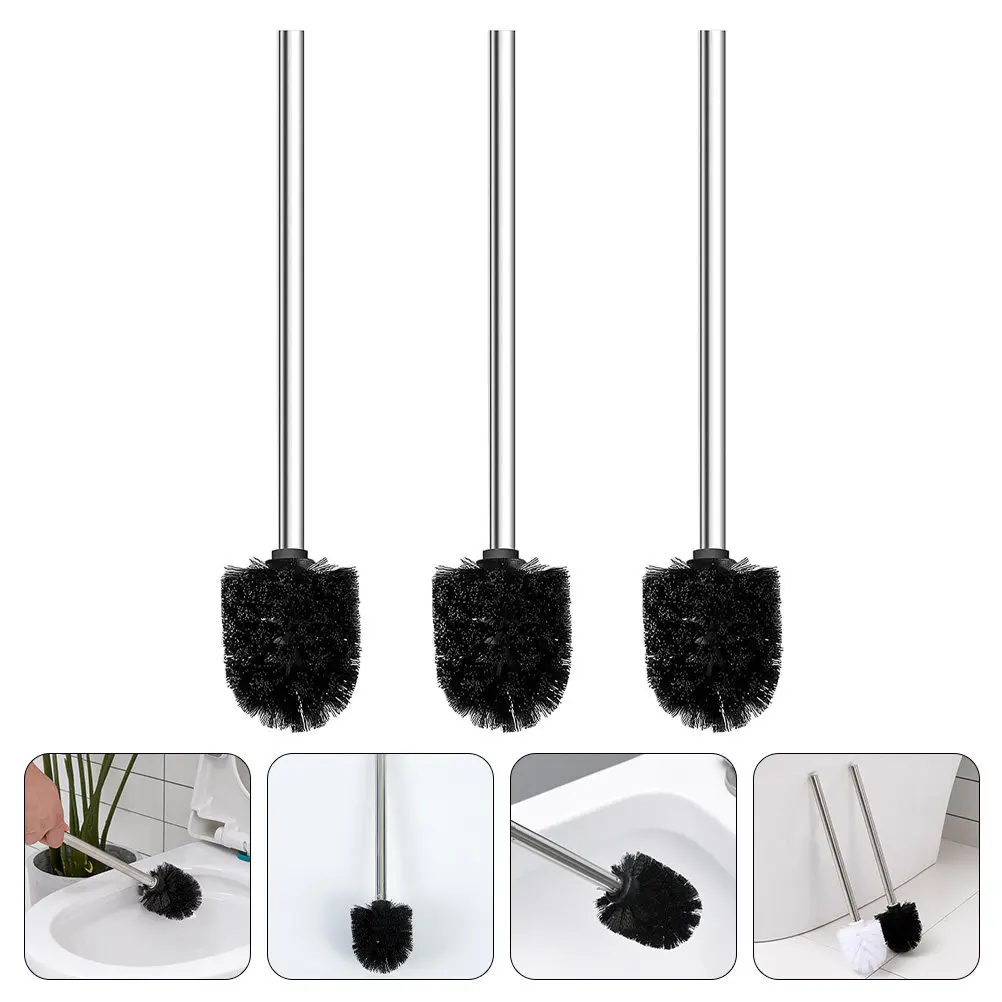 3Pcs Toilet Brush Set Tough Bristles Long Handle for Bathroom Deep Cleaning Tight Spaces Modern Aesthetic Space Saving Design
3Pcs Toilet Brush Set Tough Bristles Long Handle for Bathroom Deep Cleaning Tight Spaces Modern Aesthetic Space Saving Design