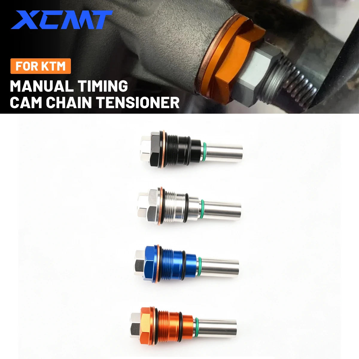 Fit for KTM 790 Duke/L 690 Duke/R 890 1050 1090 1190 1290 Adventure SuperDuke R/L/S/GT Motorcycle Cam Timing Chain Tensioner
Fit for KTM 790 Duke/L 690 Duke/R 890 1050 1090 1190 1290 Adventure SuperDuke R/L/S/GT Motorcycle Cam Timing Chain Tensioner