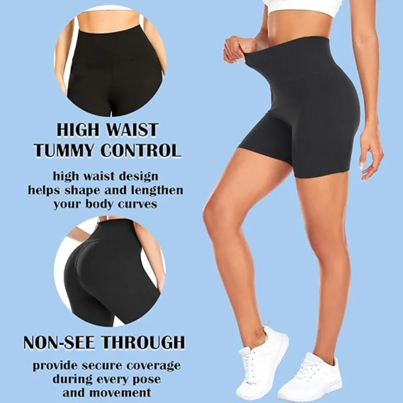 Women's High Waist Tummy Control Yoga Pants - Slimming, Butt Lifting, Pure Color Fitness LeggingsRunning and Cycling Shorts
Women's High Waist Tummy Control Yoga Pants - Slimming, Butt Lifting, Pure Color Fitness LeggingsRunning and Cycling Shorts