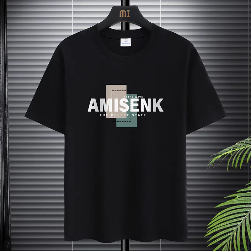 Summer New Men's Printing Letter All-match T Shirts Short Sleeve Solid Plus Size Youth Tops Tees Casual Fashion Men Clothing
Summer New Men's Printing Letter All-match T Shirts Short Sleeve Solid Plus Size Youth Tops Tees Casual Fashion Men Clothing