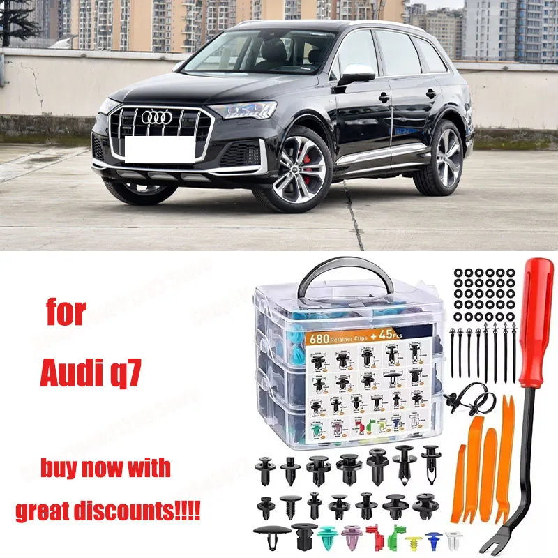 For Audi q7 BMW VW Porsche Toyota Car Plastic Retainer Clips Kit 680+45pcs Auto Fender Push Pin Car Fastener Clip Mixed Set
For Audi q7 BMW VW Porsche Toyota Car Plastic Retainer Clips Kit 680+45pcs Auto Fender Push Pin Car Fastener Clip Mixed Set