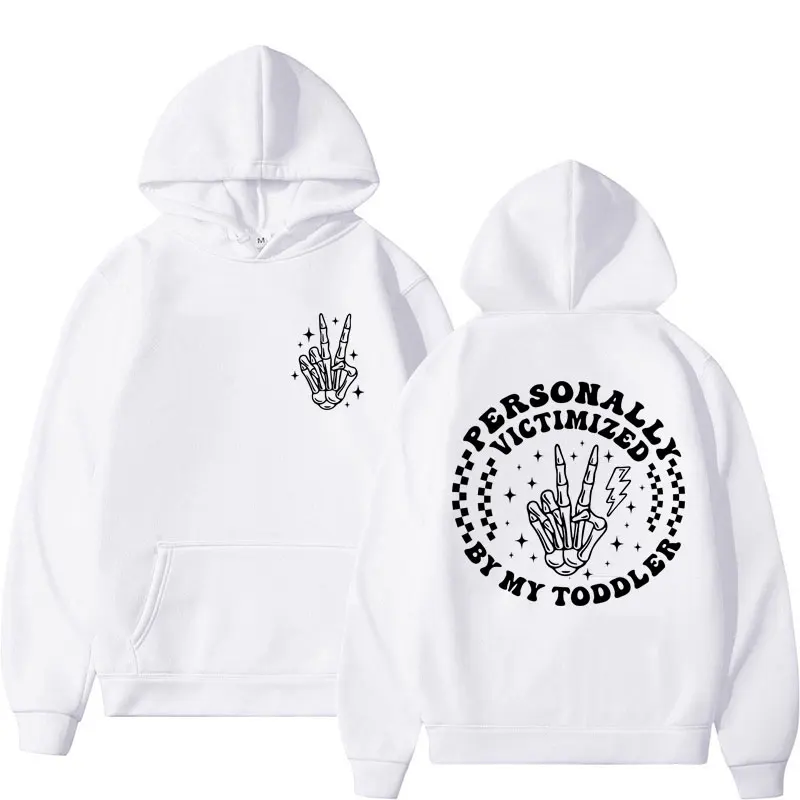 Personally Victimized By My Toddler Print Hoodie Men Women Fashion Harajuku Hooded Sweatshirt Oversized Casual Winter Pullover
Personally Victimized By My Toddler Print Hoodie Men Women Fashion Harajuku Hooded Sweatshirt Oversized Casual Winter Pullover