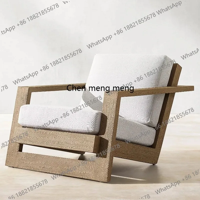 Outdoor Garden Set Lounge Armchair Patio Solid Teak Wood Lounge Chair With Ottoman
Outdoor Garden Set Lounge Armchair Patio Solid Teak Wood Lounge Chair With Ottoman