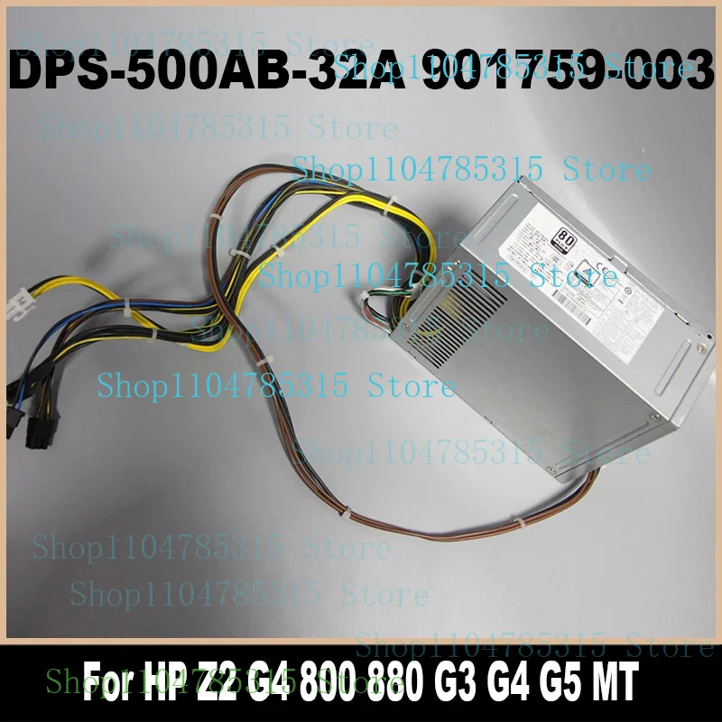 New Original 500W PSU For HP Z2 G4 800 880 G3 G4 G5 MT Power Supply DPS-500AB-32A 901759 -003 L07304-001 L07304-003 PA-4501-1 HA
New Original 500W PSU For HP Z2 G4 800 880 G3 G4 G5 MT Power Supply DPS-500AB-32A 901759 -003 L07304-001 L07304-003 PA-4501-1 HA