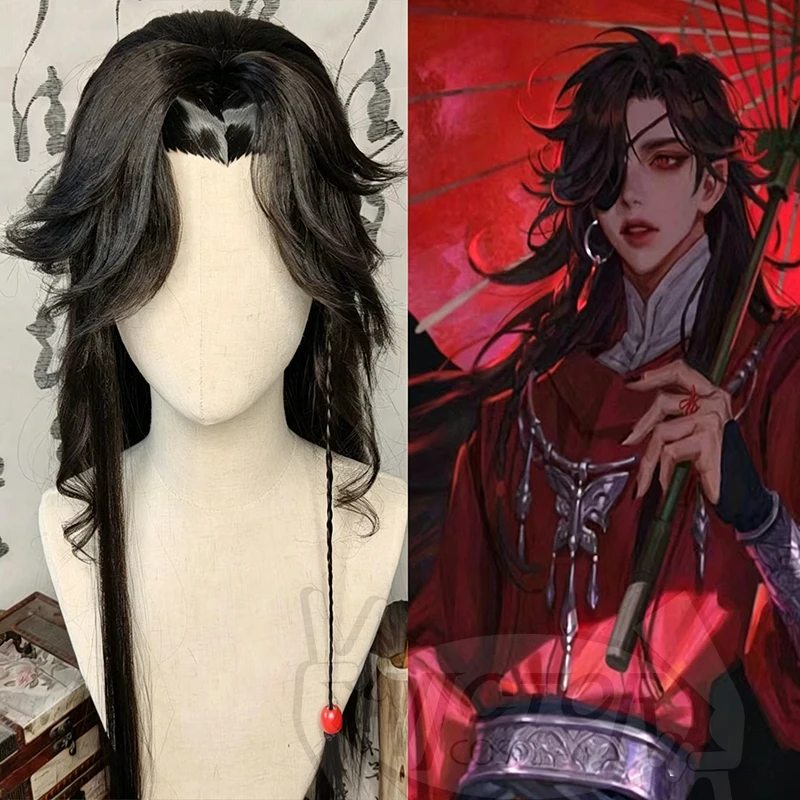 Lan wangji Wig Cosplay Grandmaster Of Demonic Cultivation MDZS Wei Wuxian Black Long Ponytail Hairstyle Customized wigs Props
Lan wangji Wig Cosplay Grandmaster Of Demonic Cultivation MDZS Wei Wuxian Black Long Ponytail Hairstyle Customized wigs Props