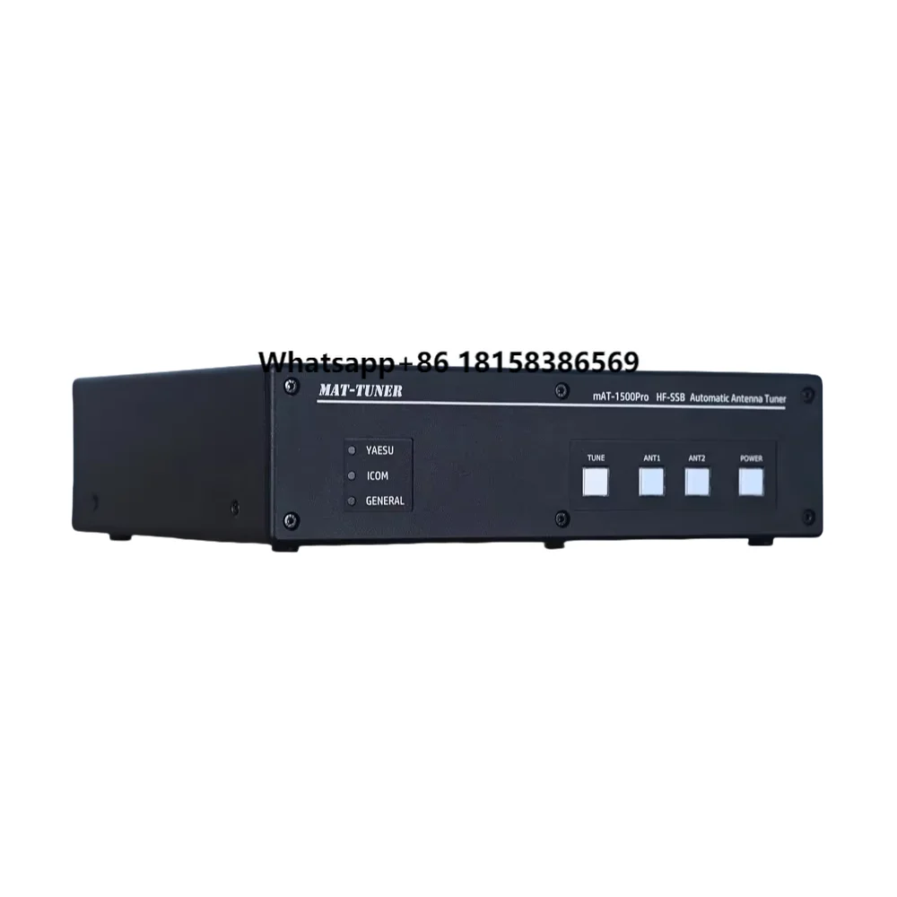 Pinkuo mAT-1500Pro HF SSB 1500W (PEP) 1.8M to 54MHz Automatic Antenna Tuner Transmitter Amplifier
Pinkuo mAT-1500Pro HF SSB 1500W (PEP) 1.8M to 54MHz Automatic Antenna Tuner Transmitter Amplifier