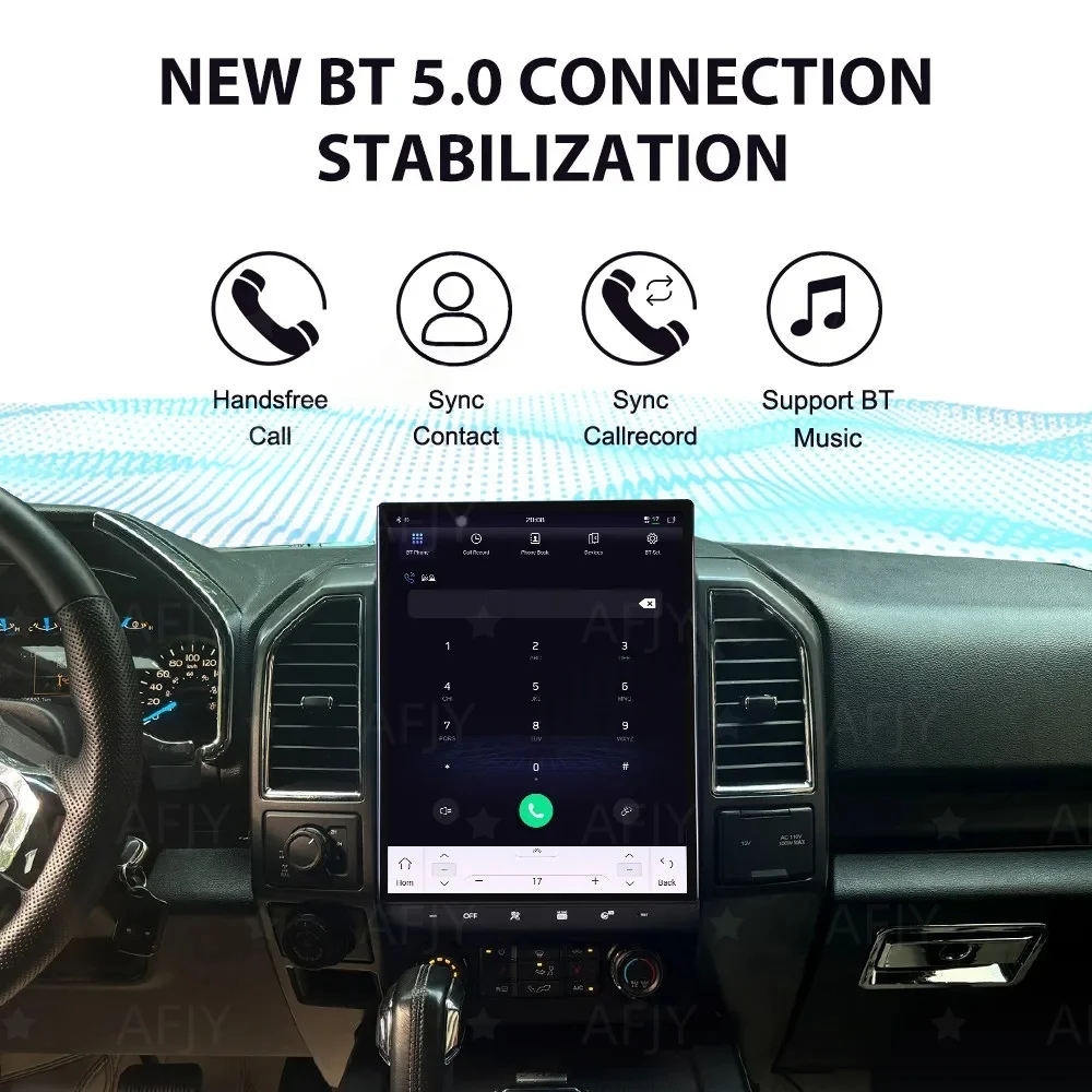 16.2 inch Android Auto Carplay For Ford F150 2015-2022 Car Multimedia Player GPS Navigation Radio HD DSP Player Stereo Head Unit
16.2 inch Android Auto Carplay For Ford F150 2015-2022 Car Multimedia Player GPS Navigation Radio HD DSP Player Stereo Head Unit