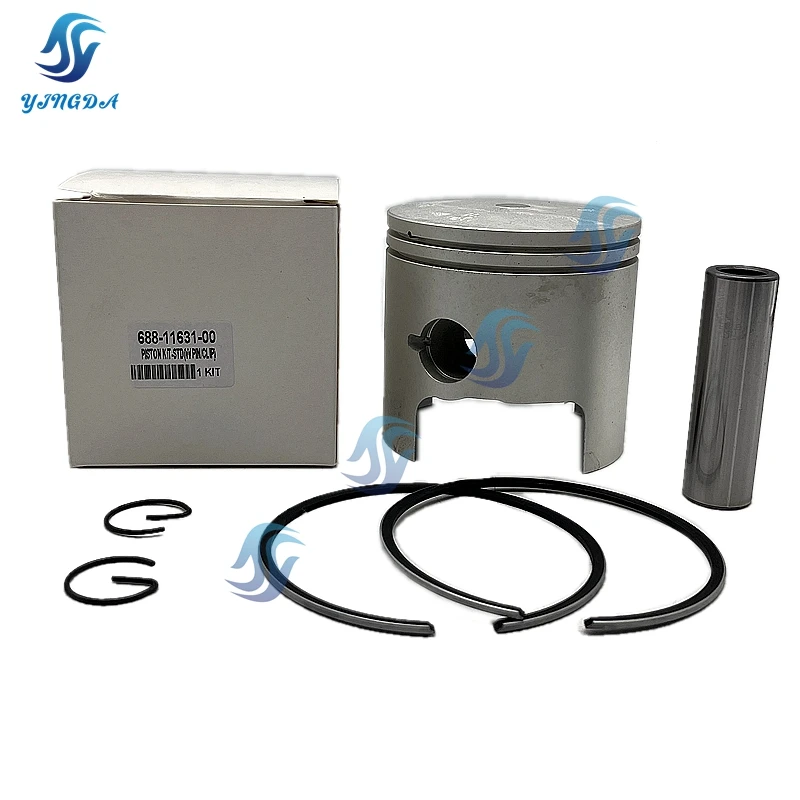 Piston Kit Std With Rings Replace For Yamaha Parsun 48/50/55/75/85HP Diameter:82MM 688-11631-03 696-11631-00 688-11631
Piston Kit Std With Rings Replace For Yamaha Parsun 48/50/55/75/85HP Diameter:82MM 688-11631-03 696-11631-00 688-11631