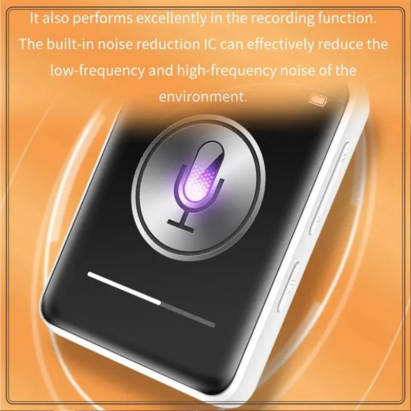 Мини-портативный MP3-плеер Bluetooth Маленький музыкальный плеер Сенсорный экран Walkman Спортивный музыкальный плеер Встроенная карта 32G-Белый Прочный
Мини-портативный MP3-плеер Bluetooth Маленький музыкальный плеер Сенсорный экран Walkman Спортивный музыкальный плеер Встроенная карта 32G-Белый Прочный