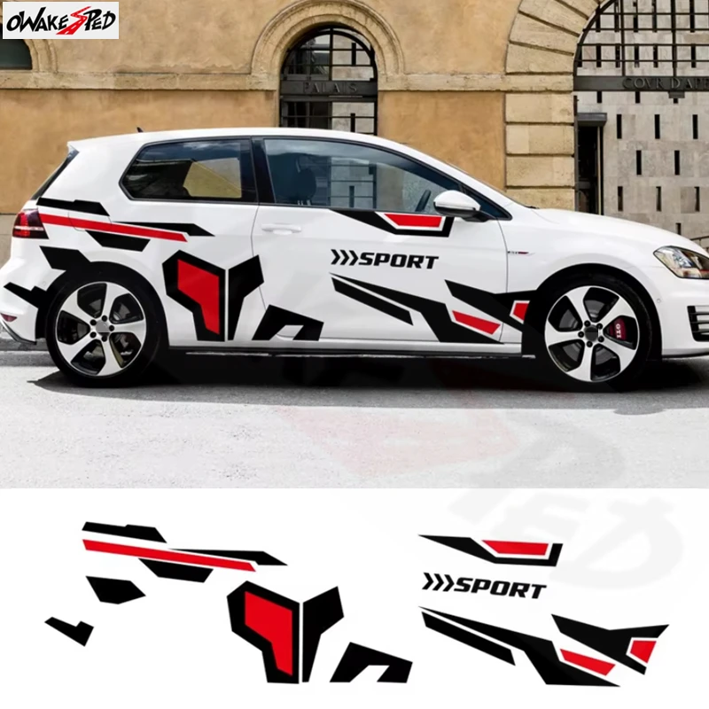 1Set Car Both Side Door DIY Stickers Auto Decal For Volkswagen VW Golf 5 6 7 MK7 MK6 Passat B6 B7 B5 Polo 6R T5 Jetta 6 Touareg
1Set Car Both Side Door DIY Stickers Auto Decal For Volkswagen VW Golf 5 6 7 MK7 MK6 Passat B6 B7 B5 Polo 6R T5 Jetta 6 Touareg
