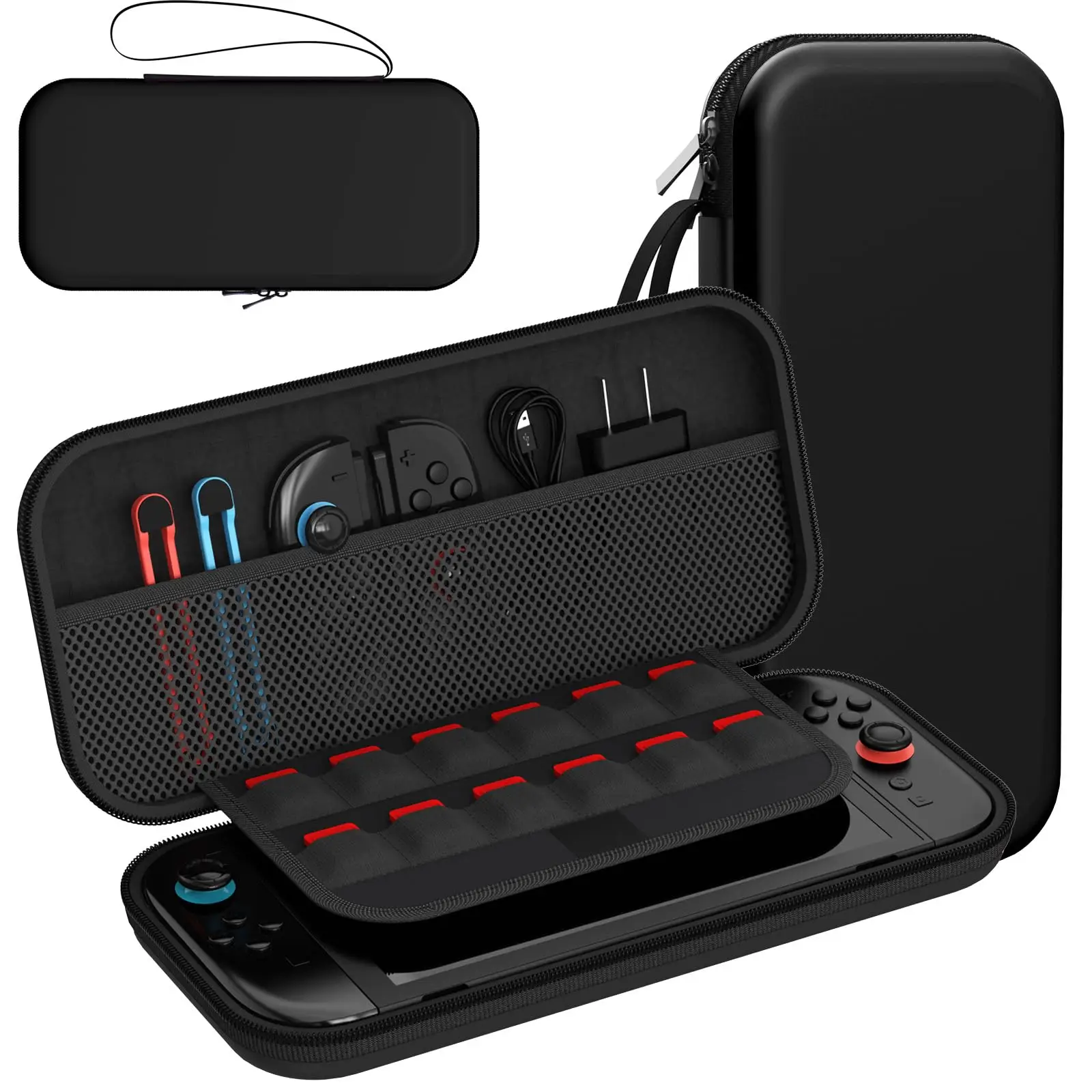 Carrying Case Compatible with Switch 2, Portable Switch Travel Carry Case, Protective Shell Pouch with Pockets for Accessories
Carrying Case Compatible with Switch 2, Portable Switch Travel Carry Case, Protective Shell Pouch with Pockets for Accessories