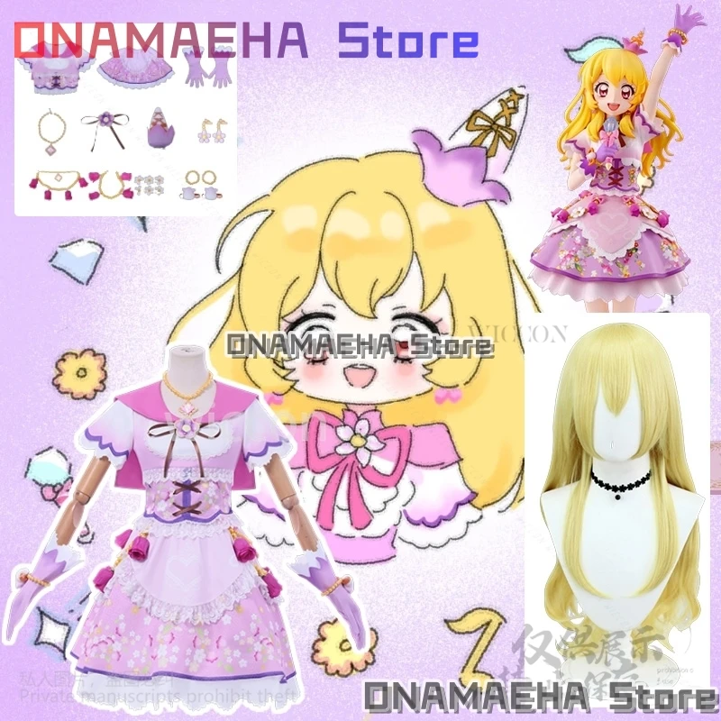 Hoshimiya Ichigo Anime Aikatsu Cosplay Costume Idol Pink Purple Dress Flower Lolita Jirai Kei Girls Japanese Kawaii 코스프레
Hoshimiya Ichigo Anime Aikatsu Cosplay Costume Idol Pink Purple Dress Flower Lolita Jirai Kei Girls Japanese Kawaii 코스프레