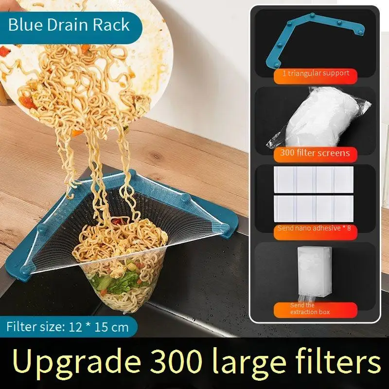 Large Sink Filter Basket Disposable Kitchen Drain Rack Food Residue Leftover Strainer Basin Drainer for Kitchen Sink
Large Sink Filter Basket Disposable Kitchen Drain Rack Food Residue Leftover Strainer Basin Drainer for Kitchen Sink