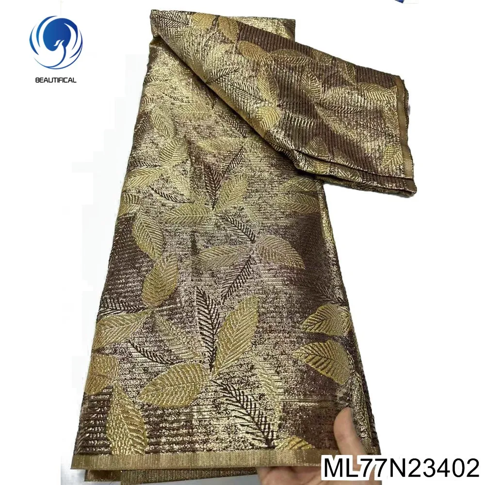 2025 New Fashion High-quality Retro Nigerian African Jacquard Comfortable Lace French Wedding Dress Fabric ML77N234
2025 New Fashion High-quality Retro Nigerian African Jacquard Comfortable Lace French Wedding Dress Fabric ML77N234