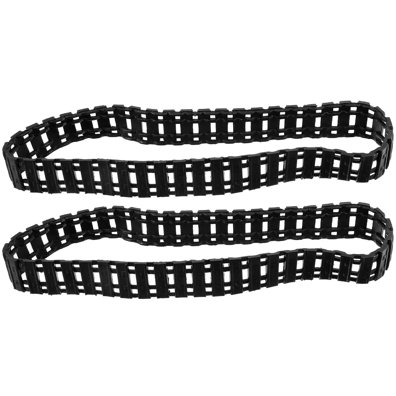 2Pcs Plastic Tank Tracks Replacement for Rc Tank Robot DIY Track Parts Smooth Maneuverability on Rocks Ramps Uneven Surfaces
2Pcs Plastic Tank Tracks Replacement for Rc Tank Robot DIY Track Parts Smooth Maneuverability on Rocks Ramps Uneven Surfaces