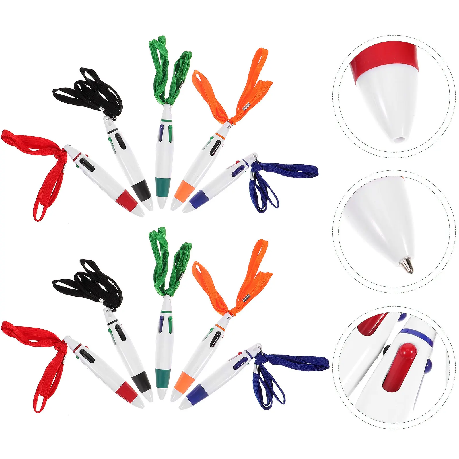 10Pcs Colorful Retractable Ballpoint Pens Multicolor Pens for School Office Nurse Work Study Gifts Pen on A String
10Pcs Colorful Retractable Ballpoint Pens Multicolor Pens for School Office Nurse Work Study Gifts Pen on A String