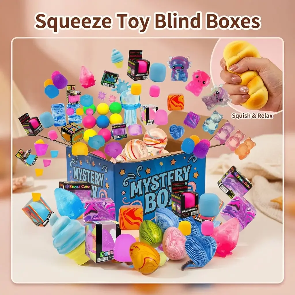 Mystery Squishy Blind Box, Slow Rising Mini Squeeze Fidget Toys, Soft Sensory Stress & Anxiety Relief Squishies for Kids & Adults, Ideal Party Favors, Classroom Prizes & Goodie Bag Fillers
Mystery Squishy Blind Box, Slow Rising Mini Squeeze Fidget Toys, Soft Sensory Stress & Anxiety Relief Squishies for Kids & Adults, Ideal Party Favors, Classroom Prizes & Goodie Bag Fillers