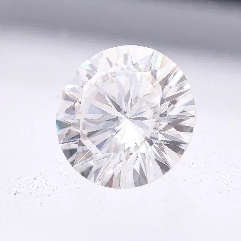 NEW Moissanite Stone Round Shape Sixteen Arrows D Color VVS1 DIY Ring Necklace Earrings Main Materials with Certificate
NEW Moissanite Stone Round Shape Sixteen Arrows D Color VVS1 DIY Ring Necklace Earrings Main Materials with Certificate
