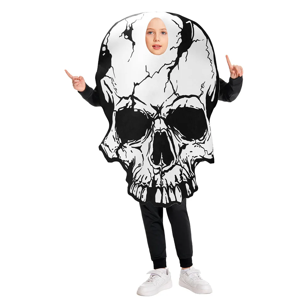Halloween Costume Skull Head Stage Performance Personalized Print Cosplay Horror Costume
Halloween Costume Skull Head Stage Performance Personalized Print Cosplay Horror Costume