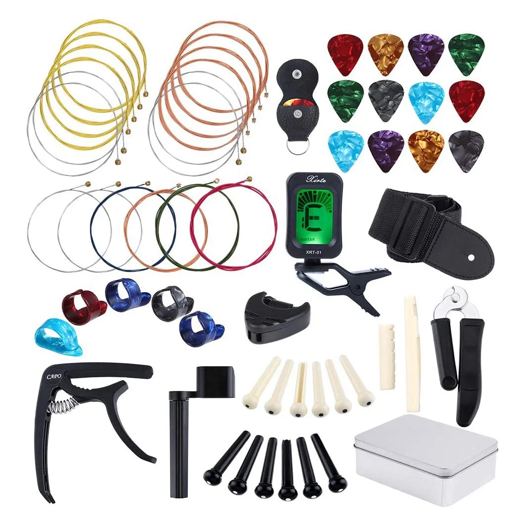Highly Recommended.Guitar Accessories Kit Guitar Strings Replacement Changing Tool Kit 
Highly Recommended.Guitar Accessories Kit Guitar Strings Replacement Changing Tool Kit