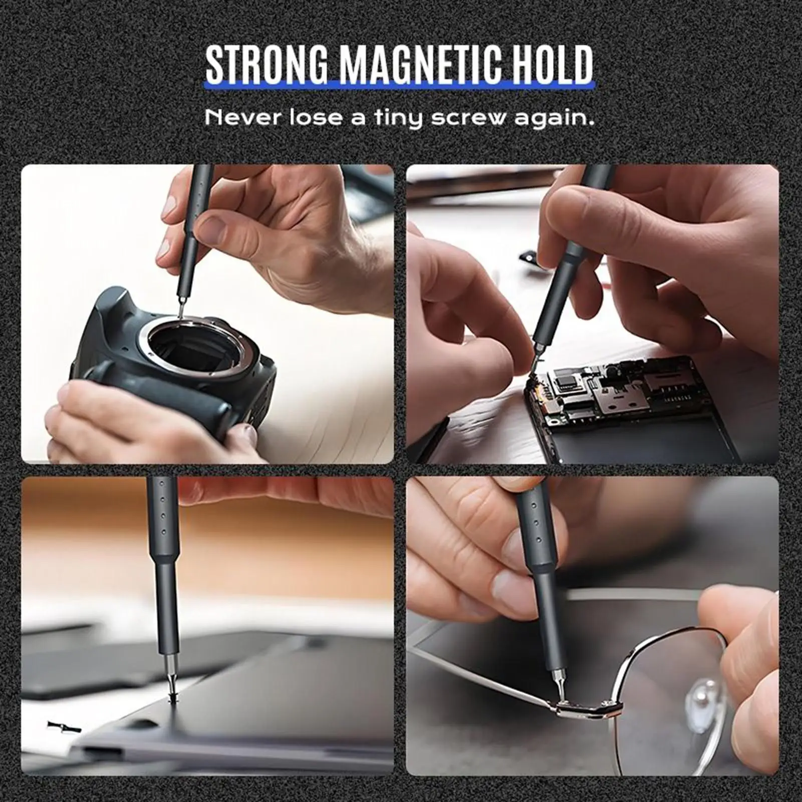 Screwdriver Set For Electronics 44 In 1 Portable Tool Repairing Computer Screwdriver Kit For Computer Watch Glasses Camera