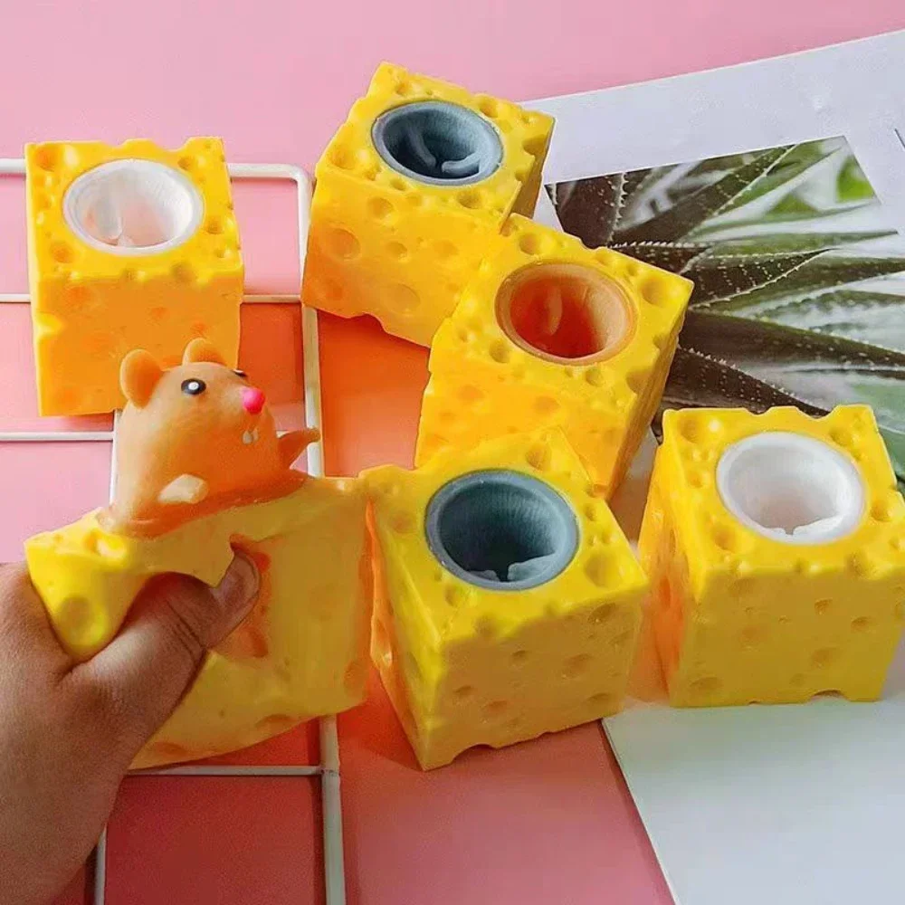 Cheese Mouse Pressing Pinch Music Stress Relieving Toy Squeezing Vent Stress Relieving Toy Girl Birthday Gift Desktop Decoration
Cheese Mouse Pressing Pinch Music Stress Relieving Toy Squeezing Vent Stress Relieving Toy Girl Birthday Gift Desktop Decoration