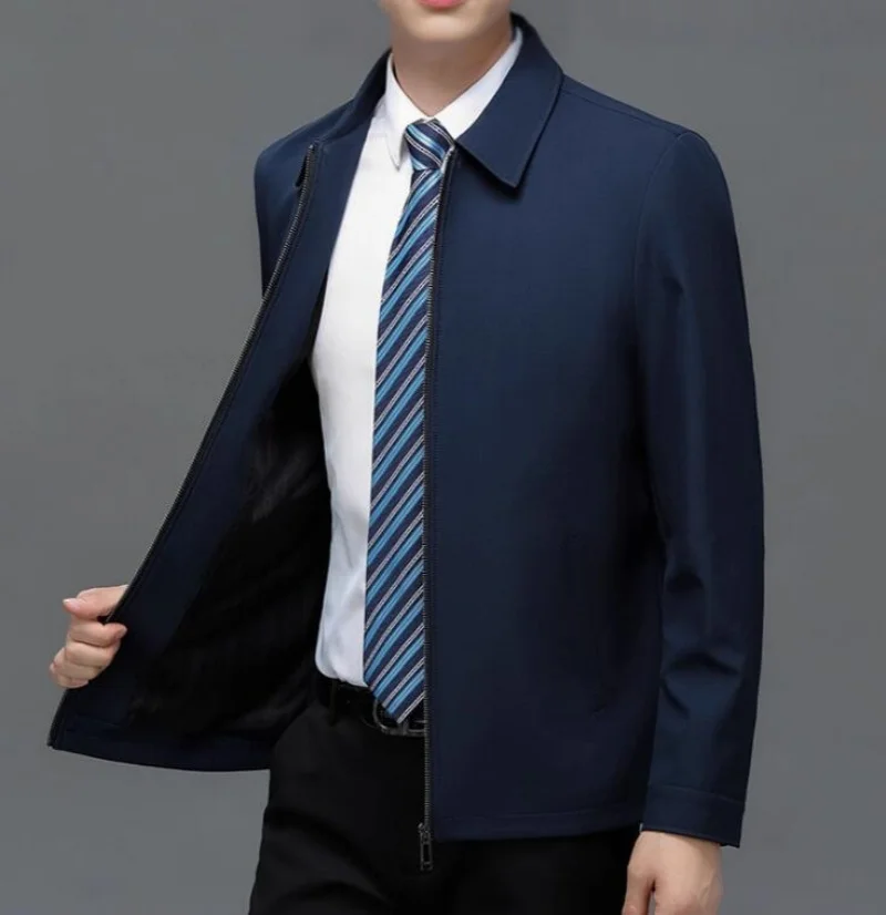 New Brand Coat Men Jacket Autumn New Fashion Turn-Down Collar Jacket Men Casual Business Solid Color Outwear Mens Jacket
New Brand Coat Men Jacket Autumn New Fashion Turn-Down Collar Jacket Men Casual Business Solid Color Outwear Mens Jacket