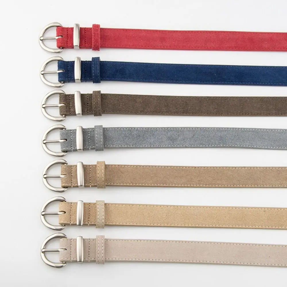 Women Luxury Design Suede Leather Belt Casual Versatile Business Waist Strap Trendy Pin Buckle Waistband
Women Luxury Design Suede Leather Belt Casual Versatile Business Waist Strap Trendy Pin Buckle Waistband