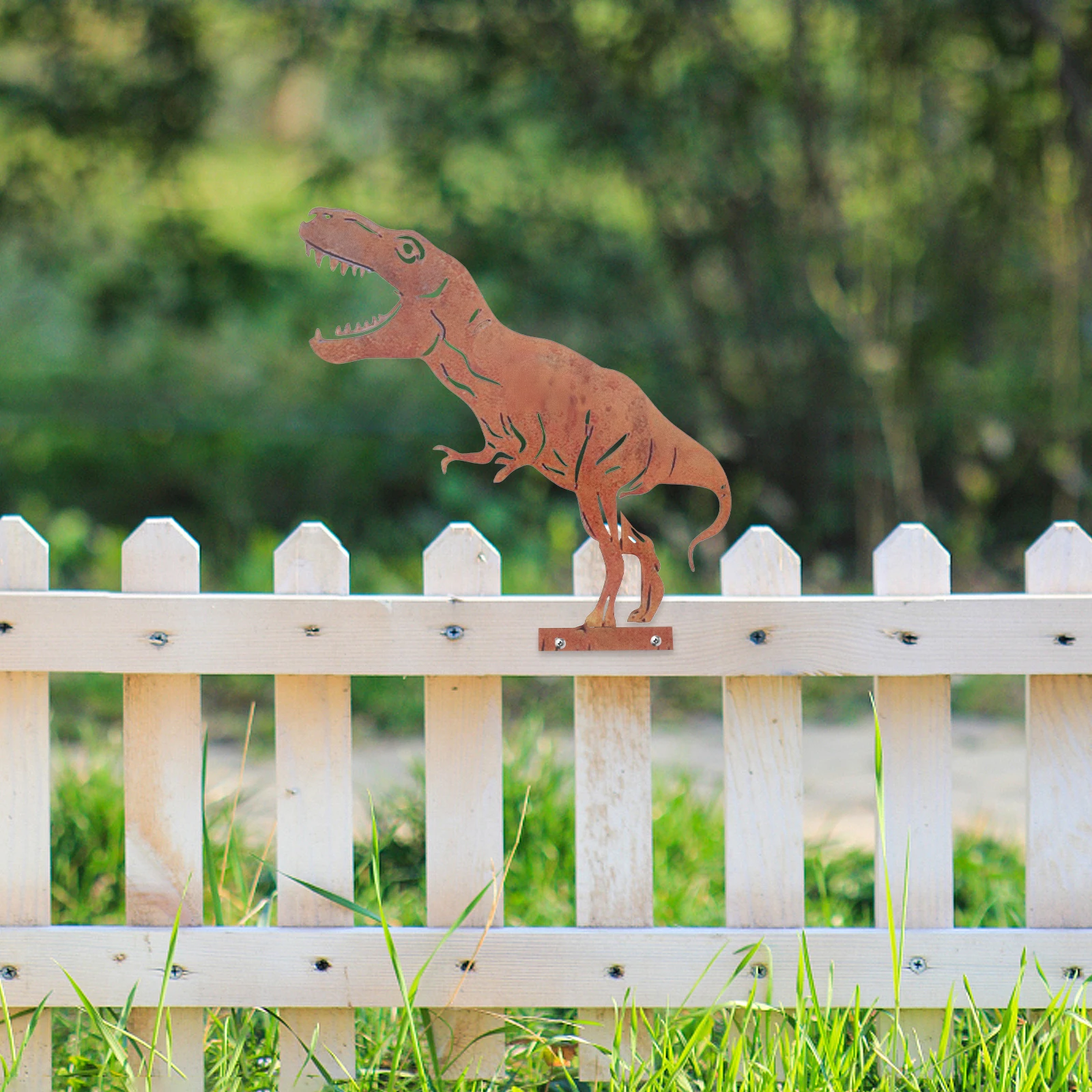 Outdoor Dinosaur Statue Yard Lawn Ornament Decorative Metal Stake Weather Resistant Durable Versatile Easy Maintenance Courtyard
Outdoor Dinosaur Statue Yard Lawn Ornament Decorative Metal Stake Weather Resistant Durable Versatile Easy Maintenance Courtyard