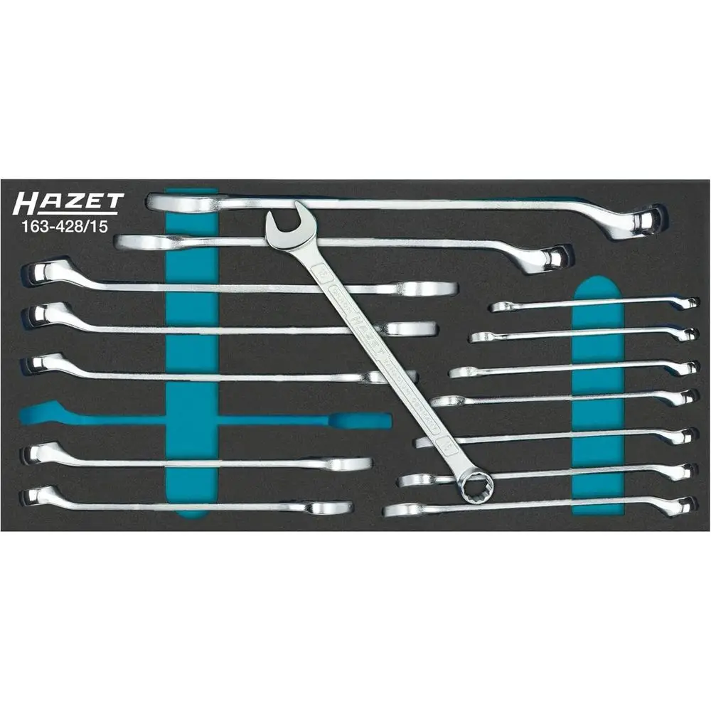15-Piece External Double Hexagonal Combination Spanner Set
15-Piece External Double Hexagonal Combination Spanner Set