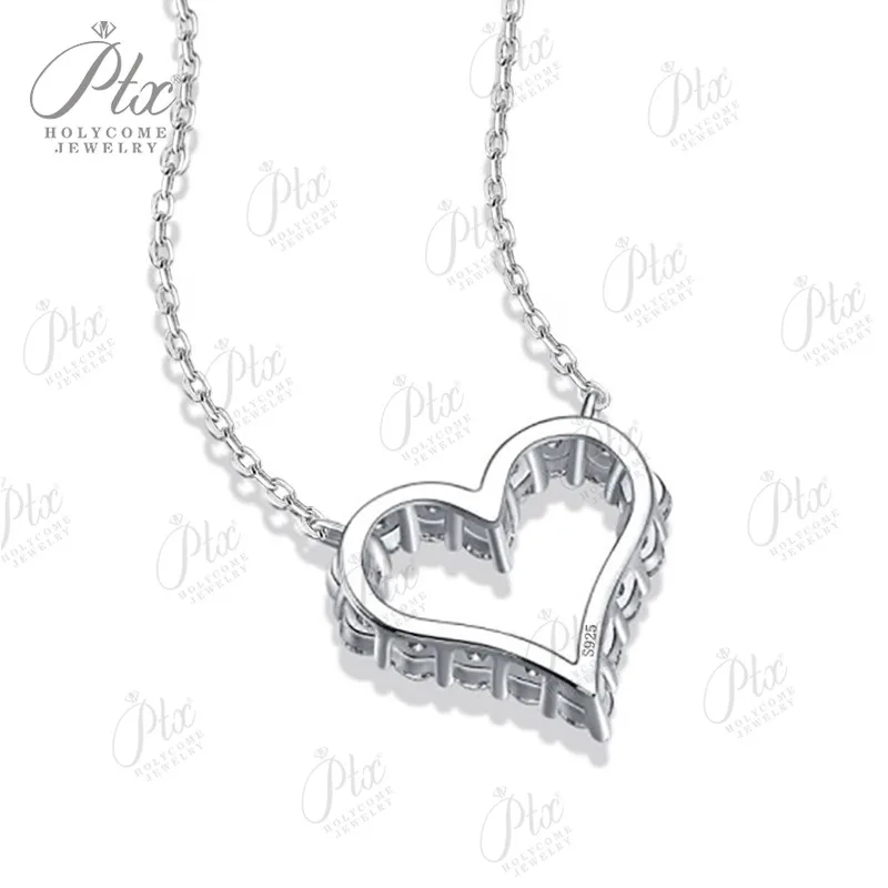 Moissanite heart-shaped Pendant Necklace 925 Silver Hochwertiger Schmuck Geschenk charms Wholesale Prices Gift Daily Wear
Moissanite heart-shaped Pendant Necklace 925 Silver Hochwertiger Schmuck Geschenk charms Wholesale Prices Gift Daily Wear