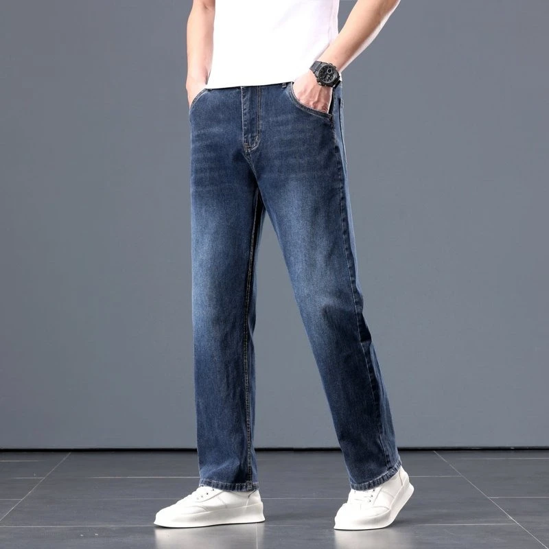 Spring and Autumn Men's Baggy Jeans Casual Straight Stretch Versatile Business Denim Pants Comfortable Loose Trousers size 28-38
Spring and Autumn Men's Baggy Jeans Casual Straight Stretch Versatile Business Denim Pants Comfortable Loose Trousers size 28-38