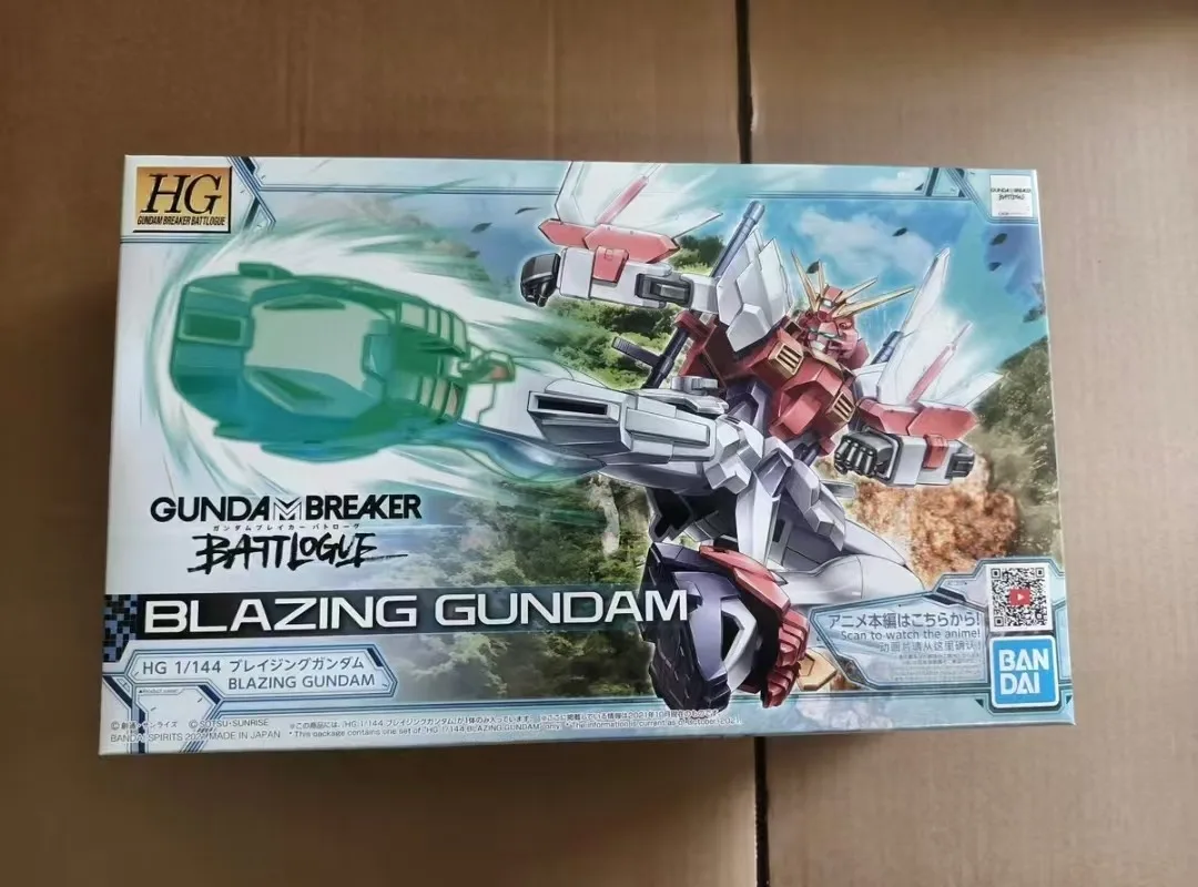 Фигурка Bandai Gundam Anime HG 1/144 Gundam Breaker Battle Record Hot Blazing Gundam, сборная модель, игрушка, подарок
Фигурка Bandai Gundam Anime HG 1/144 Gundam Breaker Battle Record Hot Blazing Gundam, сборная модель, игрушка, подарок