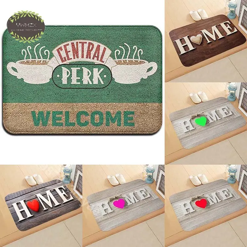 Classic Friends Welcome Door Mat for Bathroom Kitchen New Friends TV Show Flannel Floor Rug Carpet Rubber Entrance Doormat Xmas
Classic Friends Welcome Door Mat for Bathroom Kitchen New Friends TV Show Flannel Floor Rug Carpet Rubber Entrance Doormat Xmas