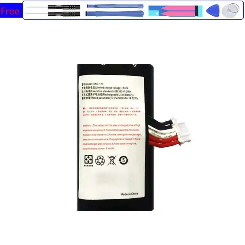 Card Reader Battery LD18650A LD18650D 2600mAh For Newland N910 NL18650D Accumulator 5-Wire Plug And Charger
Card Reader Battery LD18650A LD18650D 2600mAh For Newland N910 NL18650D Accumulator 5-Wire Plug And Charger