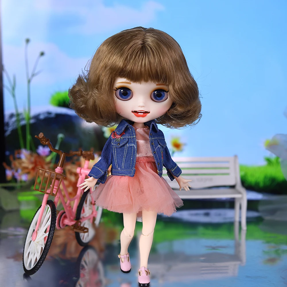 ICY DBS Blyth 1/6 BJD30cm linen open mouth doll, optional nude doll, etc
ICY DBS Blyth 1/6 BJD30cm linen open mouth doll, optional nude doll, etc