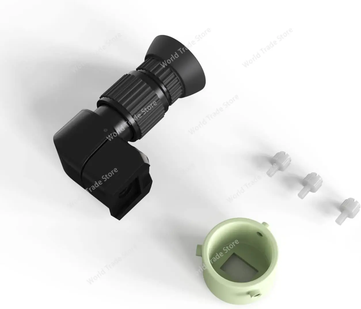 The right-angle viewfinder with 1-2 times built-in diopter and 360° rotation suitable for cameras, telescopes and polar regions
The right-angle viewfinder with 1-2 times built-in diopter and 360° rotation suitable for cameras, telescopes and polar regions