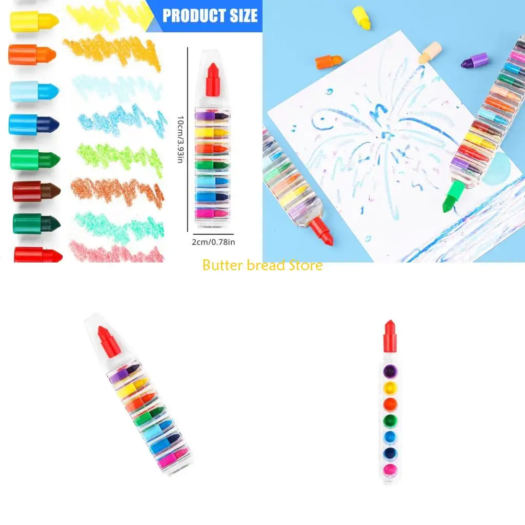 W89C 8 Color Building Blocks Oil Pastels for Kid 3+ Doodling Drawing Toddler Crayon
W89C 8 Color Building Blocks Oil Pastels for Kid 3+ Doodling Drawing Toddler Crayon