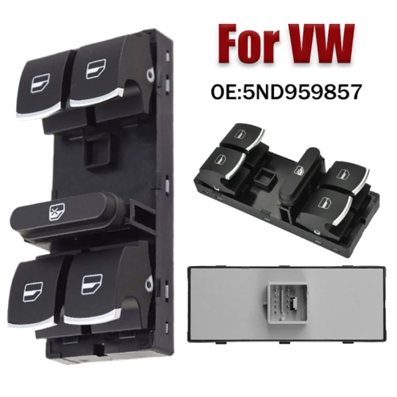 Главный переключатель управления окном автомобиля A + ABS 5ND959857 для VW Tiguan Golf Jetta CC Caddy
Главный переключатель управления окном автомобиля A + ABS 5ND959857 для VW Tiguan Golf Jetta CC Caddy