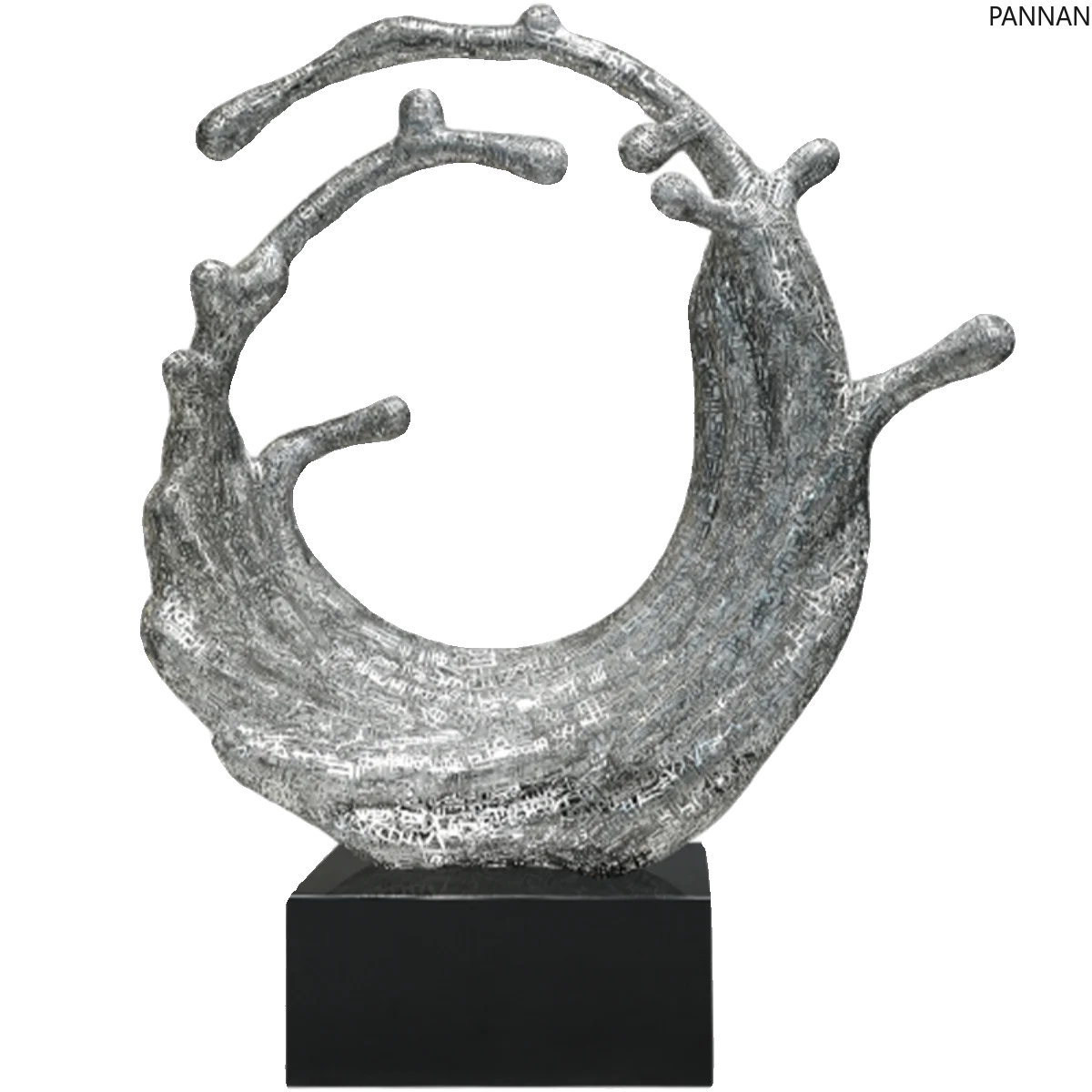 Modern soft decoration hall stainless steel metal water splash large floor sculpture artwork ornament
Modern soft decoration hall stainless steel metal water splash large floor sculpture artwork ornament