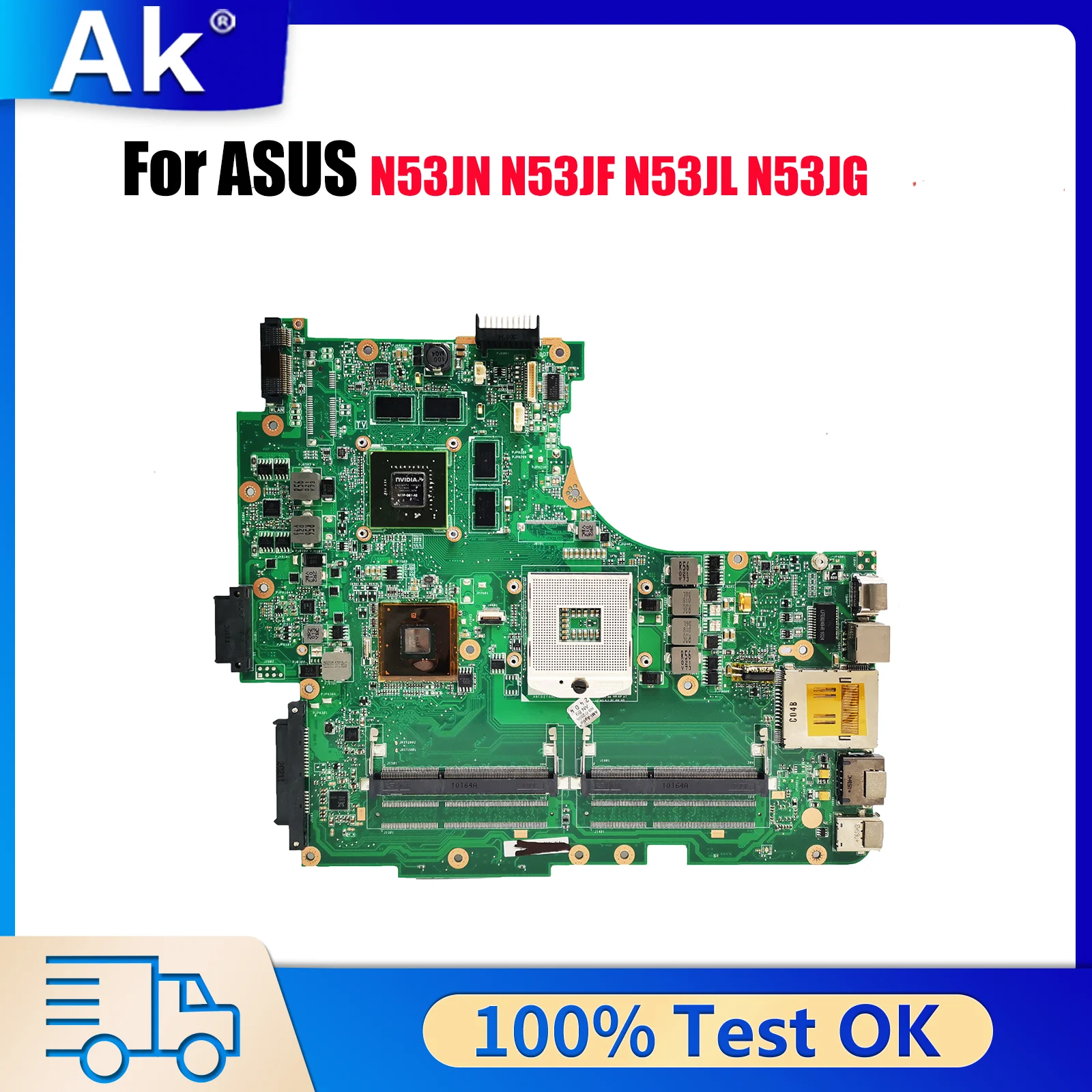 N53JN Материнская плата для ноутбука ASUS N53JL N53JN N53J N53JG N53JF Материнская плата для ноутбука в наличии 100% тестирование ОК быстрая доставка stk
N53JN Материнская плата для ноутбука ASUS N53JL N53JN N53J N53JG N53JF Материнская плата для ноутбука в наличии 100% тестирование ОК быстрая доставка stk