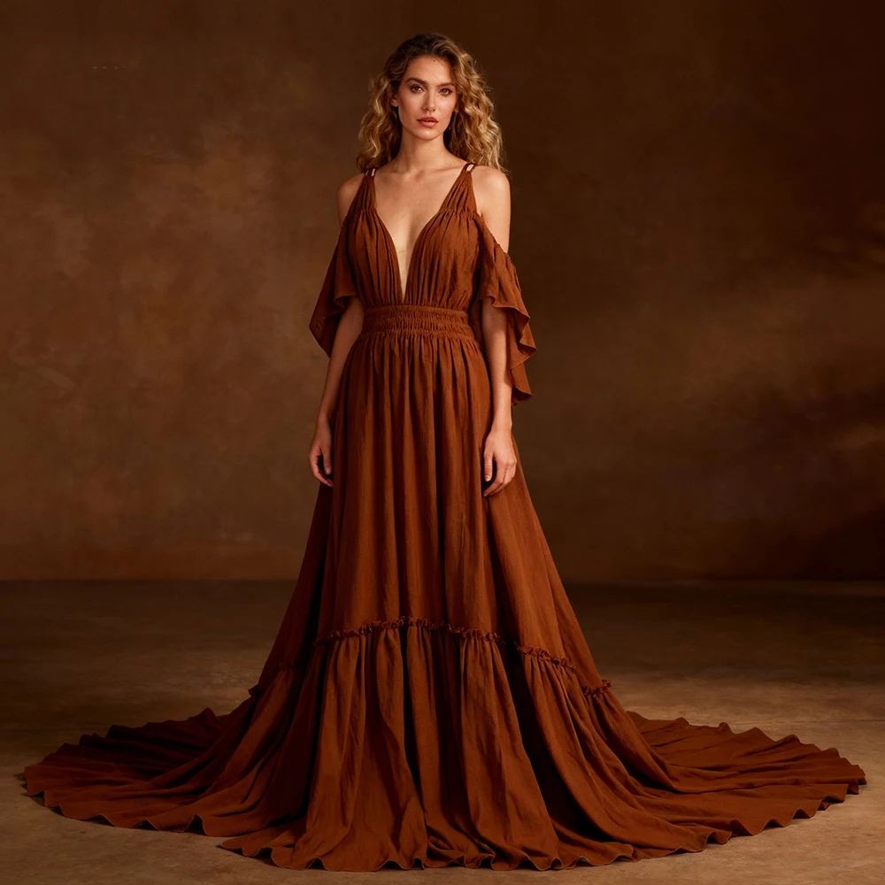 Платье для фотосессии и беременных с эластичной резинкой на талии в стиле бохо, платье для беременных с разрезом для фотосессии YW231106
Платье для фотосессии и беременных с эластичной резинкой на талии в стиле бохо, платье для беременных с разрезом для фотосессии YW231106