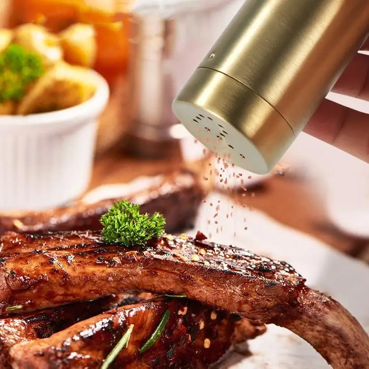 Stainless Steel Seasoning Bottle 1426 Set Salt Bottle Spice Jar Condiment Bottle Kitchen Storage Container Hexagonal Shape
Stainless Steel Seasoning Bottle 1426 Set Salt Bottle Spice Jar Condiment Bottle Kitchen Storage Container Hexagonal Shape
