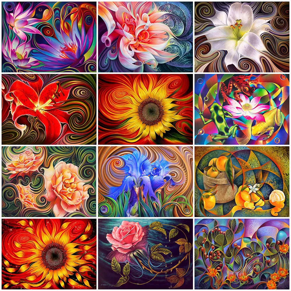 HUACAN Full Diamond Painting New 2023 Abstract Diamond Embroidery Kits Cross Stitch Mosaic Flower Lily Home Decor
HUACAN Full Diamond Painting New 2023 Abstract Diamond Embroidery Kits Cross Stitch Mosaic Flower Lily Home Decor