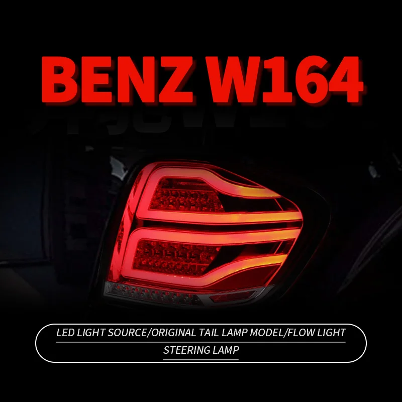 Car Accessories Benz ML LED Tail Lights For Mercedes Benz ML350 500 2005-2010 Rear Lamps DRL Plug And Play Flashing steering
Car Accessories Benz ML LED Tail Lights For Mercedes Benz ML350 500 2005-2010 Rear Lamps DRL Plug And Play Flashing steering